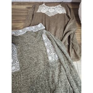 2 A'REVE SWEATERS SIZE SMALL